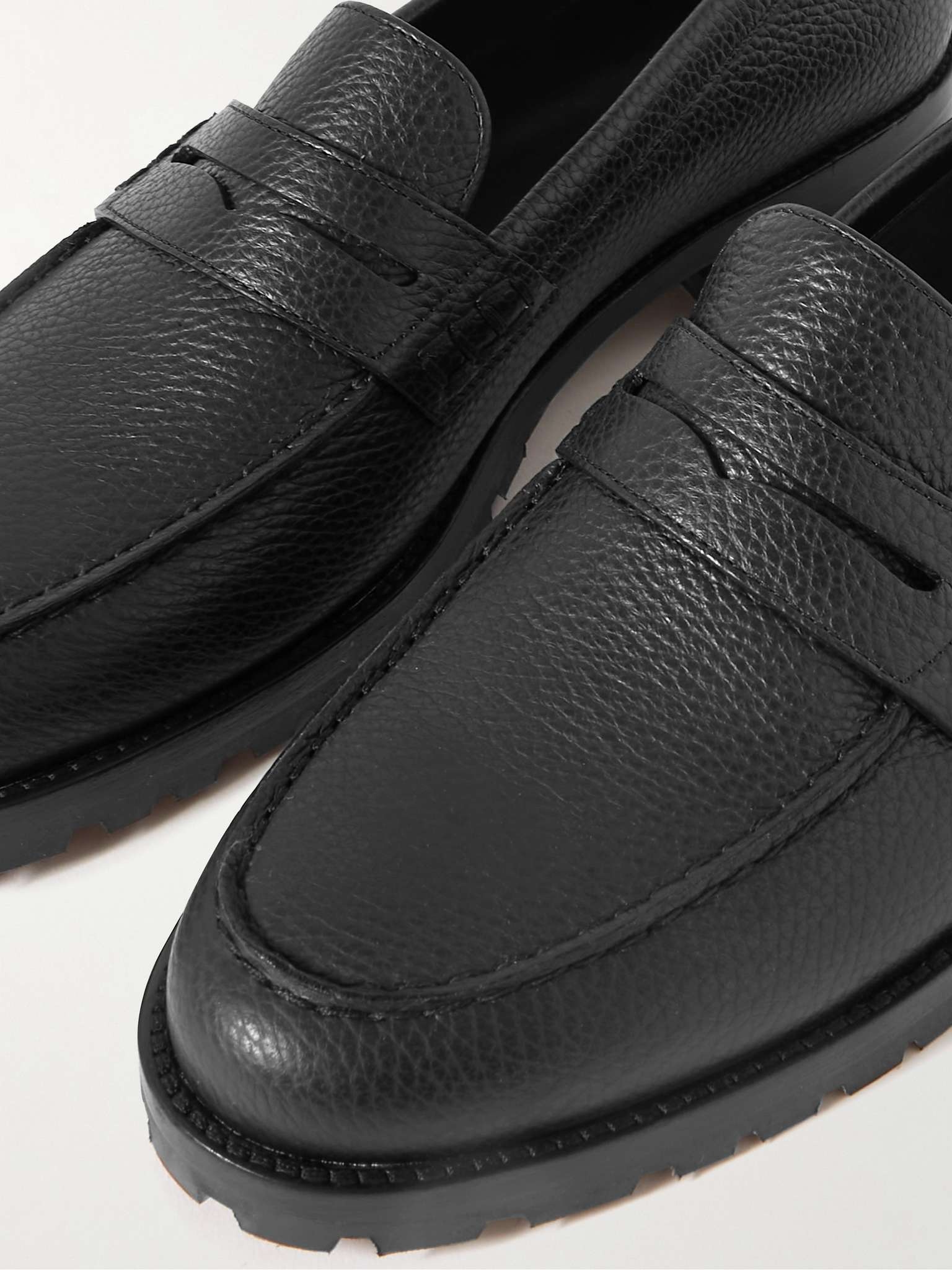 Randy Full-Grain Leather Penny Loafers - 6