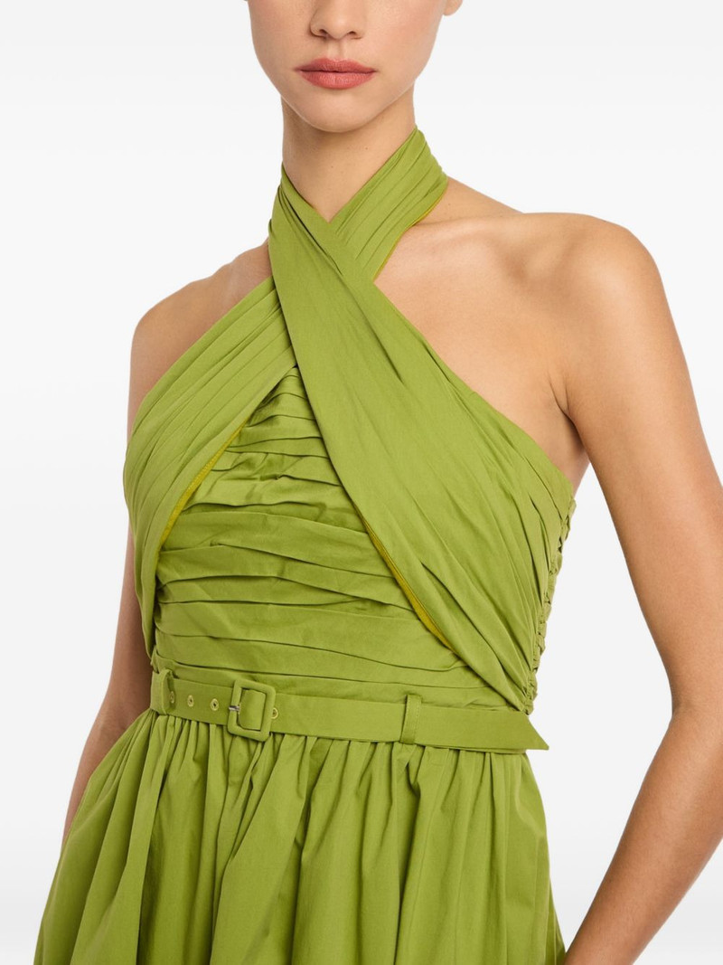 Marcie belted halterneck midi dress 5