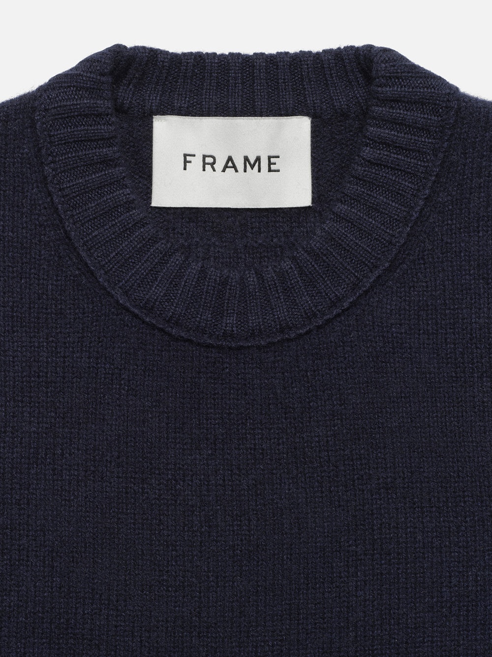 The Cashmere Crewneck Sweater in Navy - 2