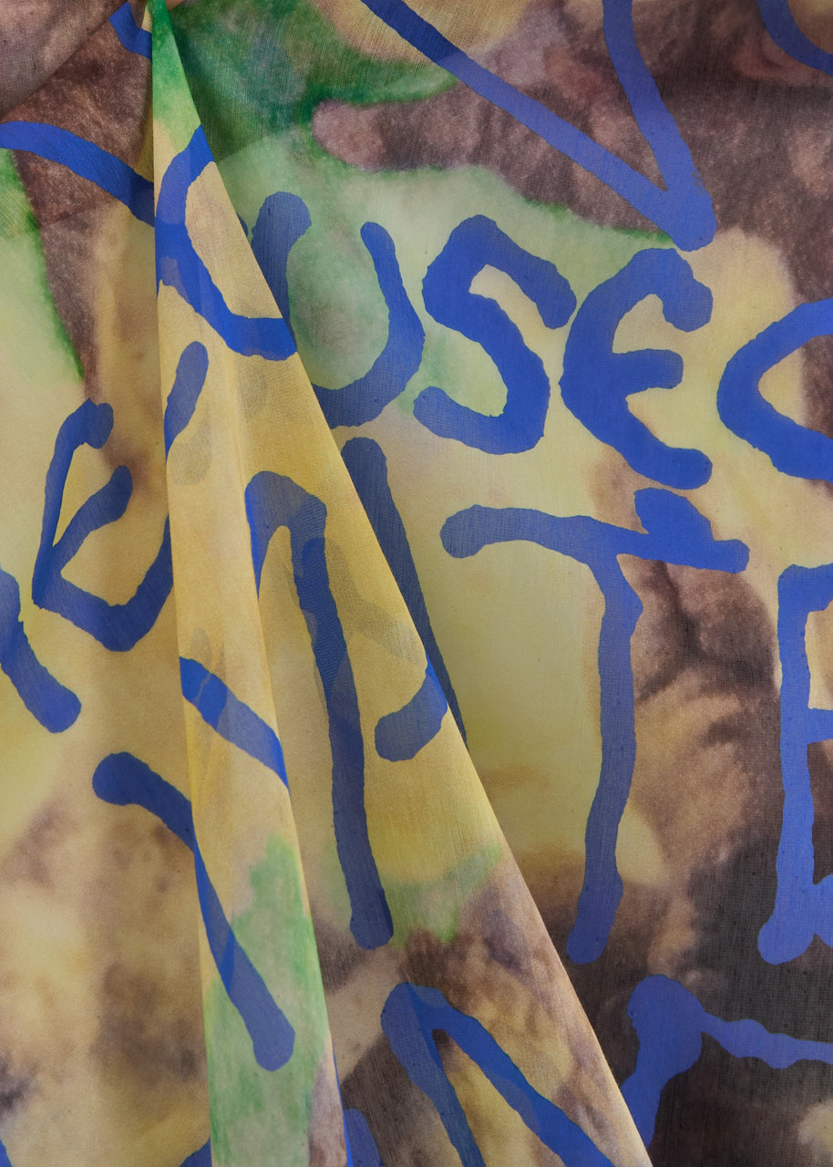 Vivienne Westwood Cherubs Printed Chiffon Scarf - 3