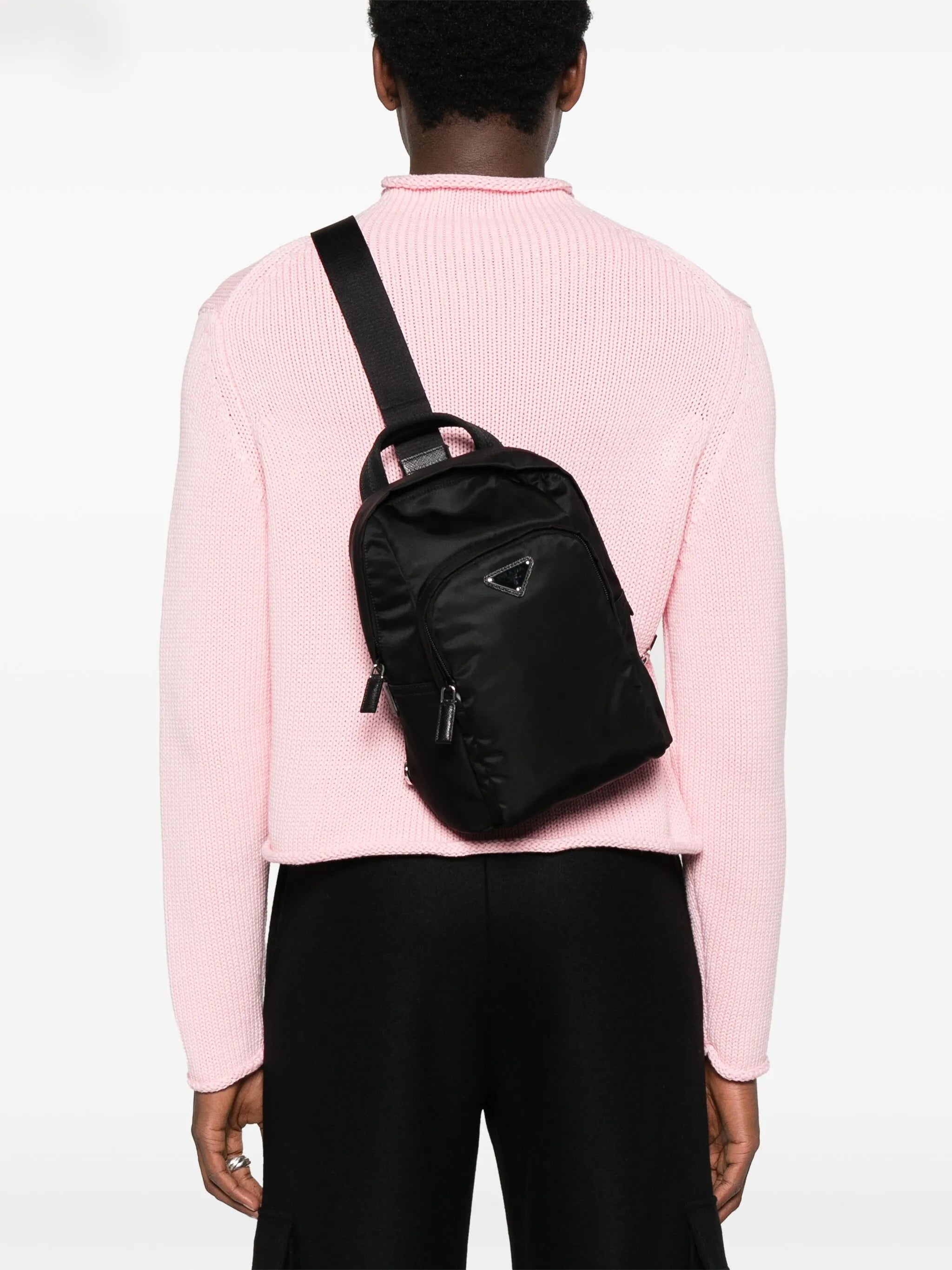 Prada Triangle-logo Backpack - 2