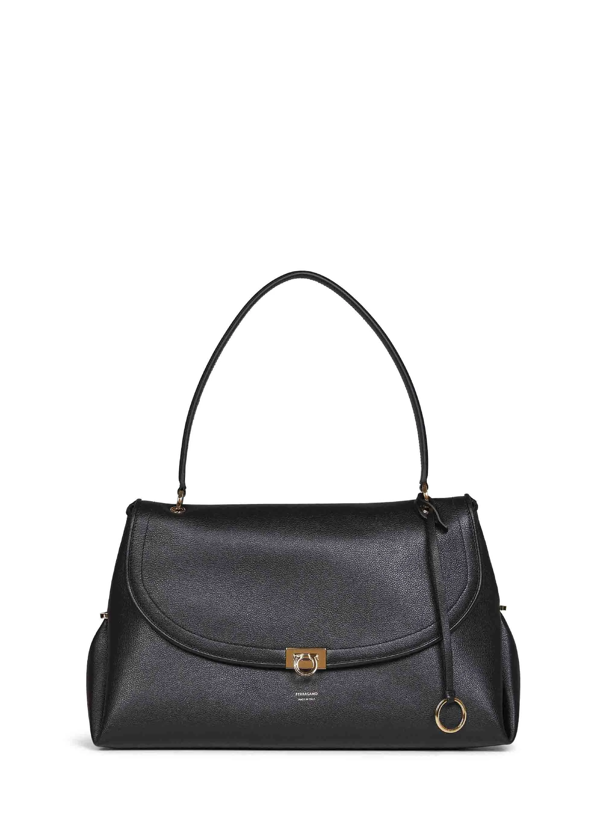 Black Ferragamo Sofia 2026 (L) shoulder bag - 1