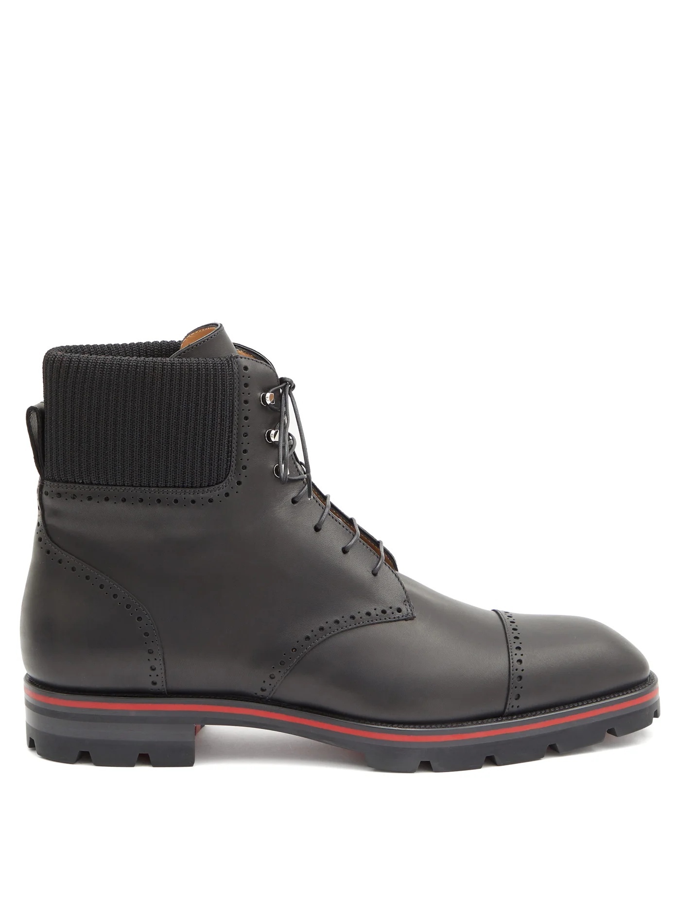 Citycroc leather lace-up boots - 1