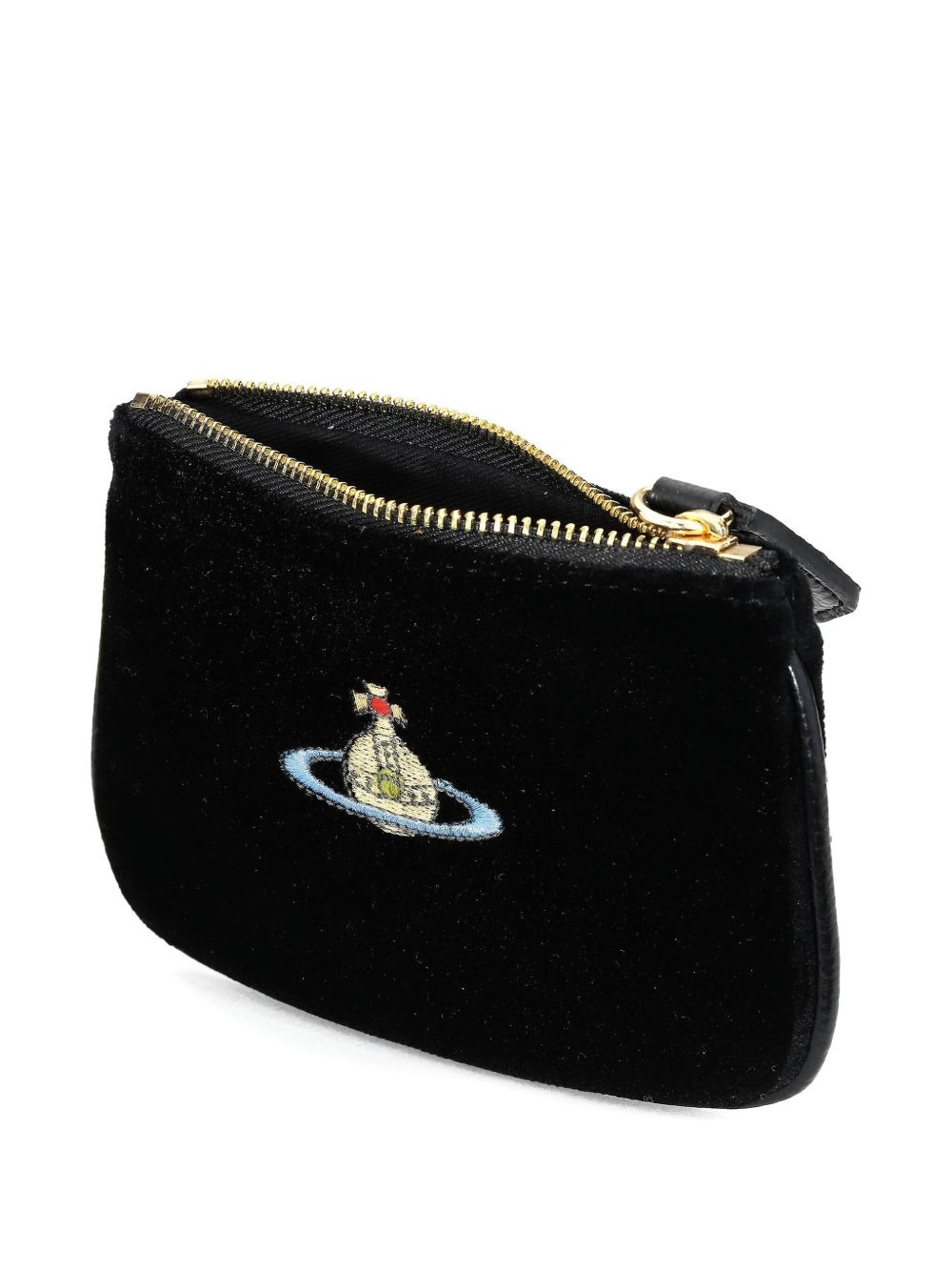 Orb-appliqué coin purse - 4