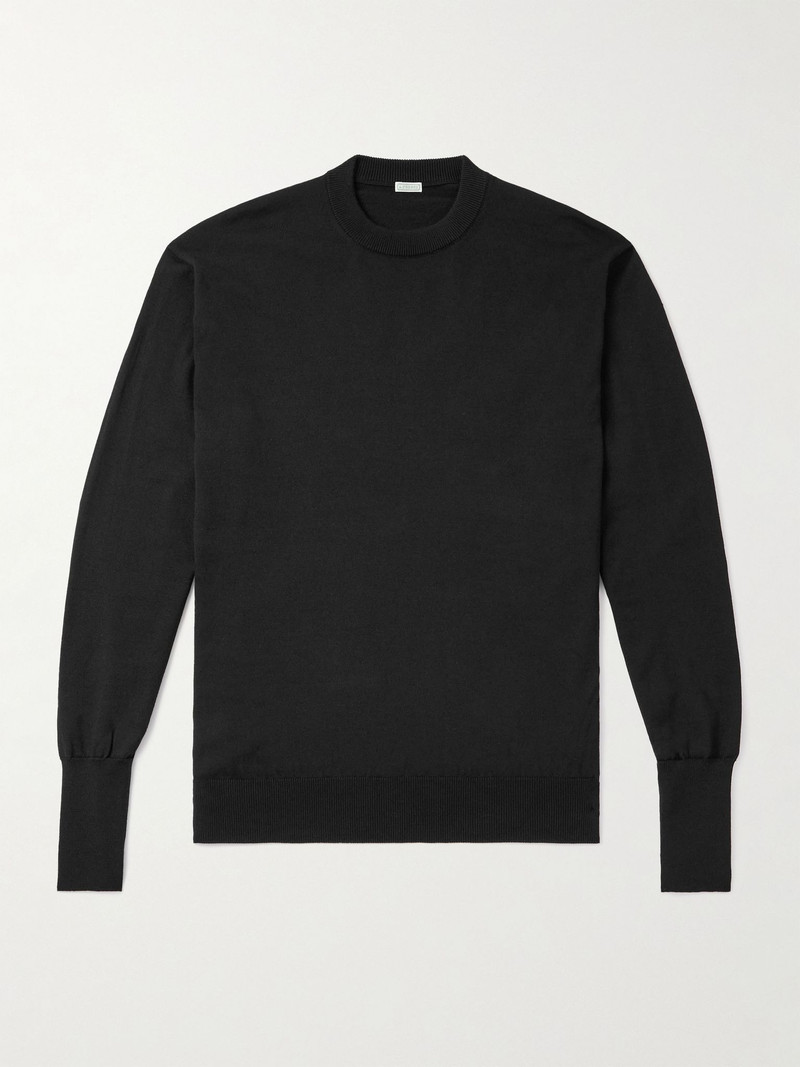 Wool Sweater Black 1