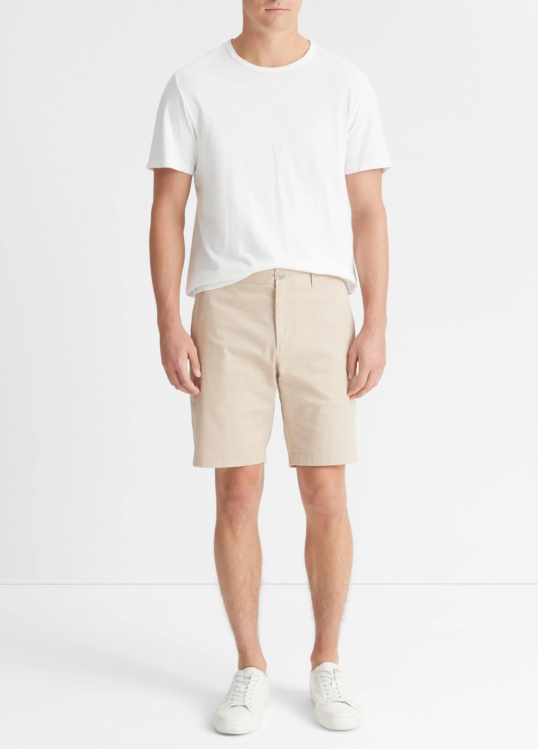 Brushed Cotton Twill Griffith Chino Short - 1