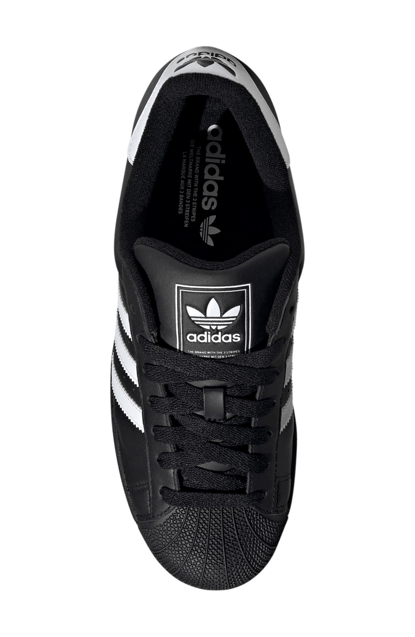 adidas Gender Inclusive Superstar II Sneaker in Black/white at Nordstrom - 4