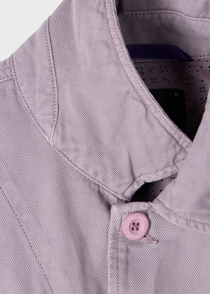 Paul Smith Lilac Cotton-Linen Work Jacket outlook