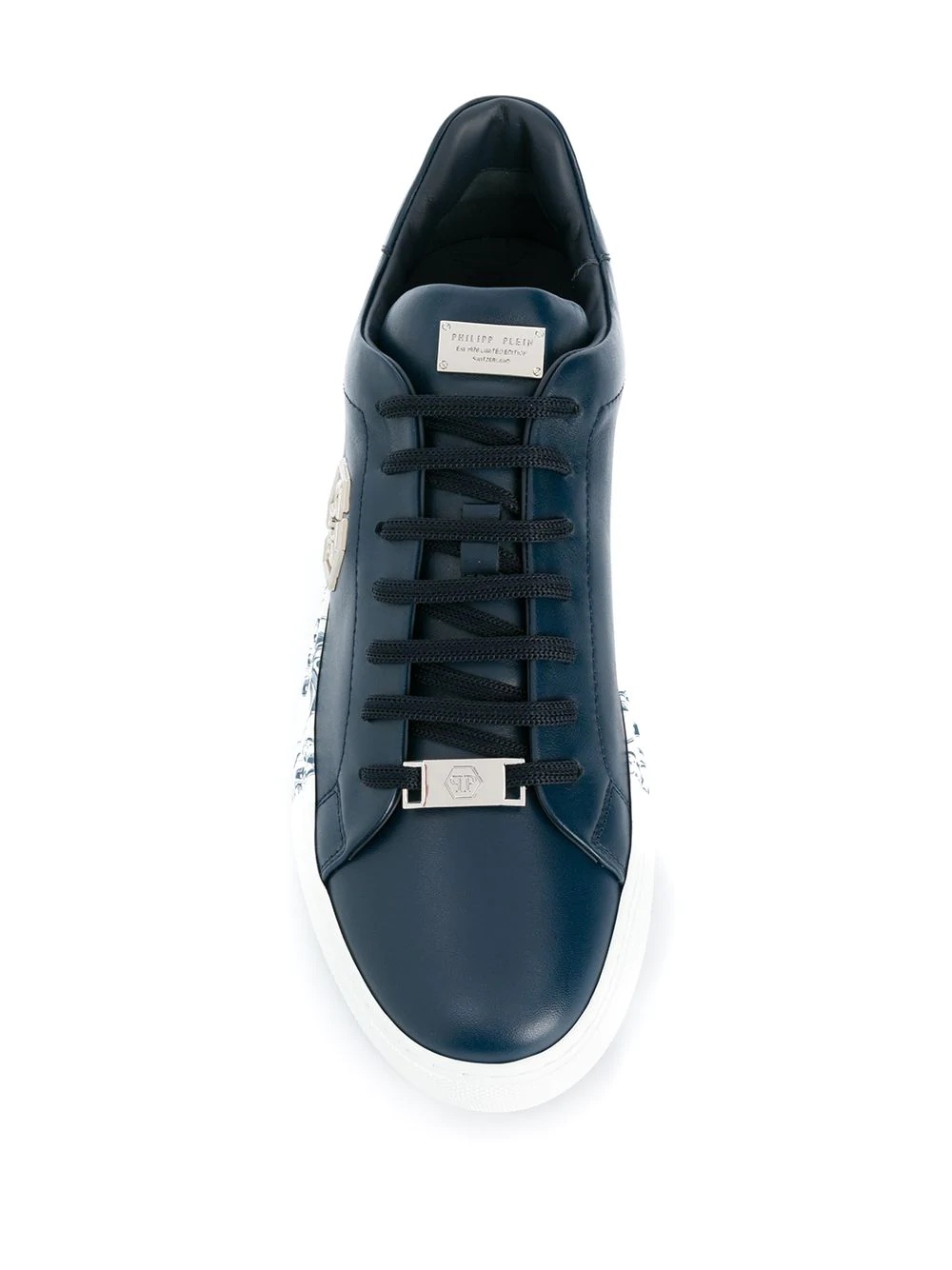 logo low-top sneakers - 4