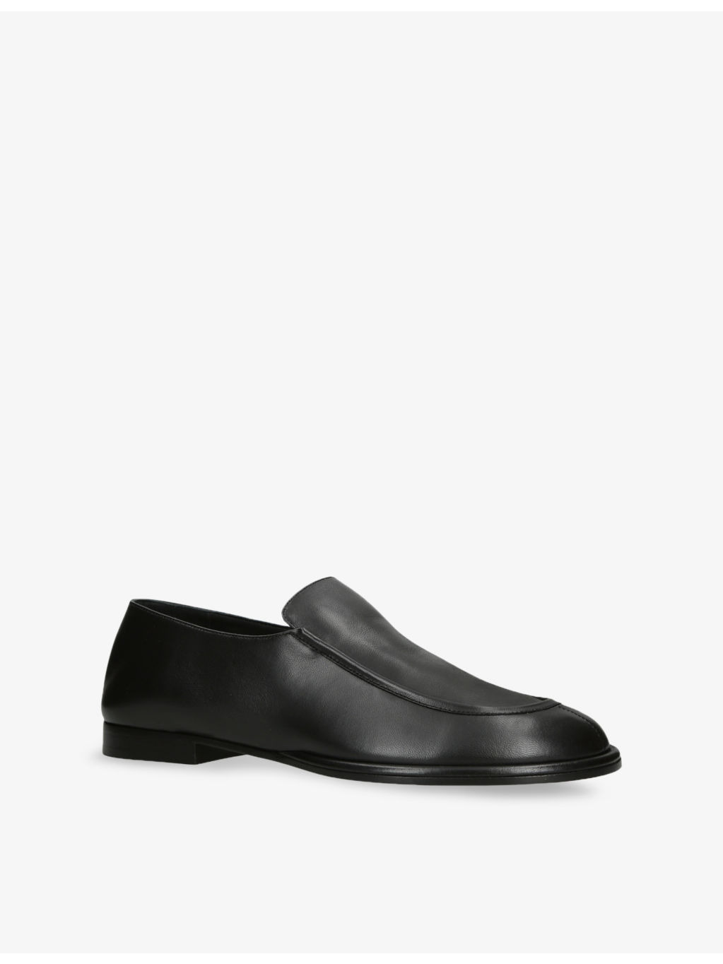 Polaris Slip-On Flat Leather Loafers - 3