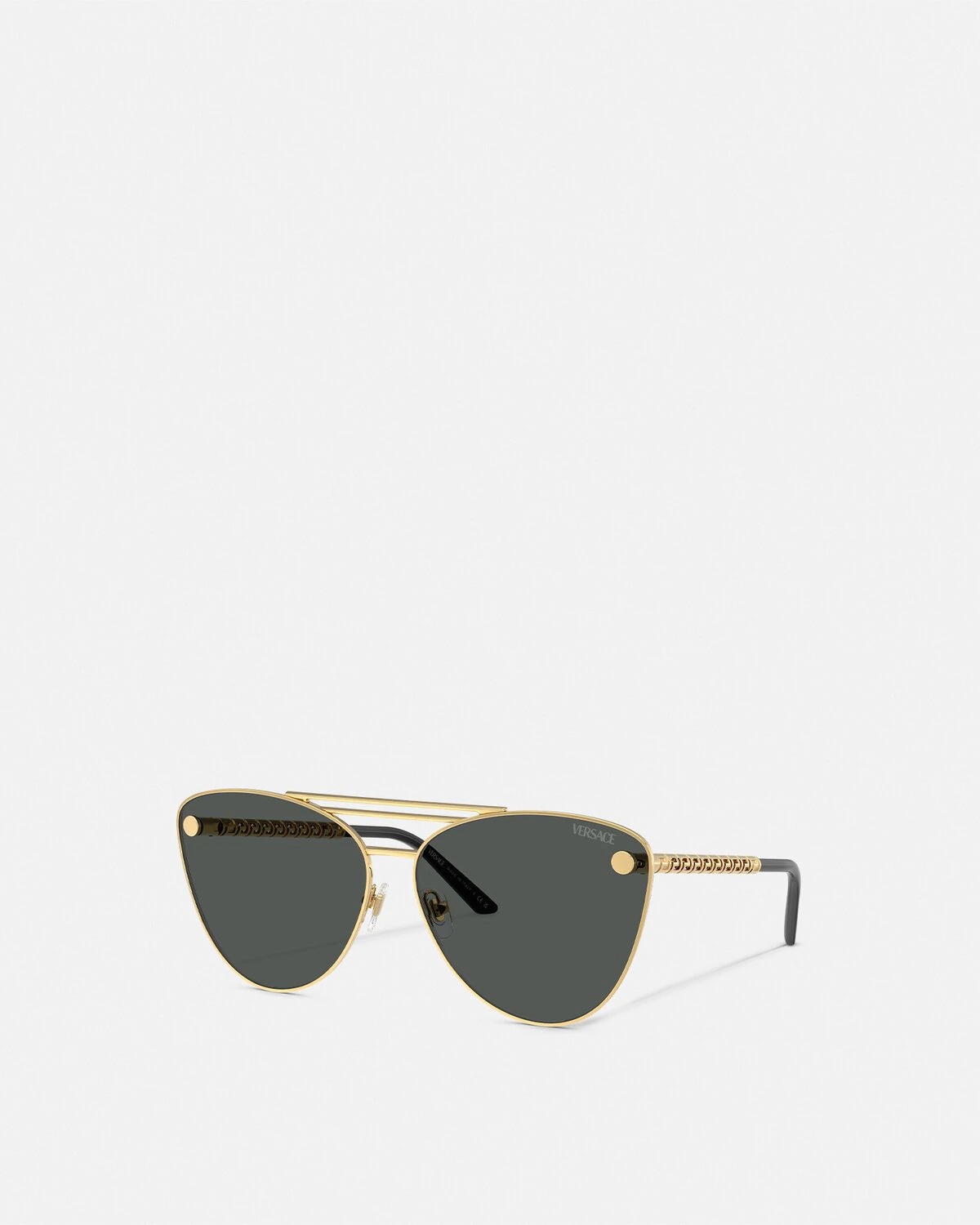 Tubular Greca Cat-Eye Sunglasses - 1