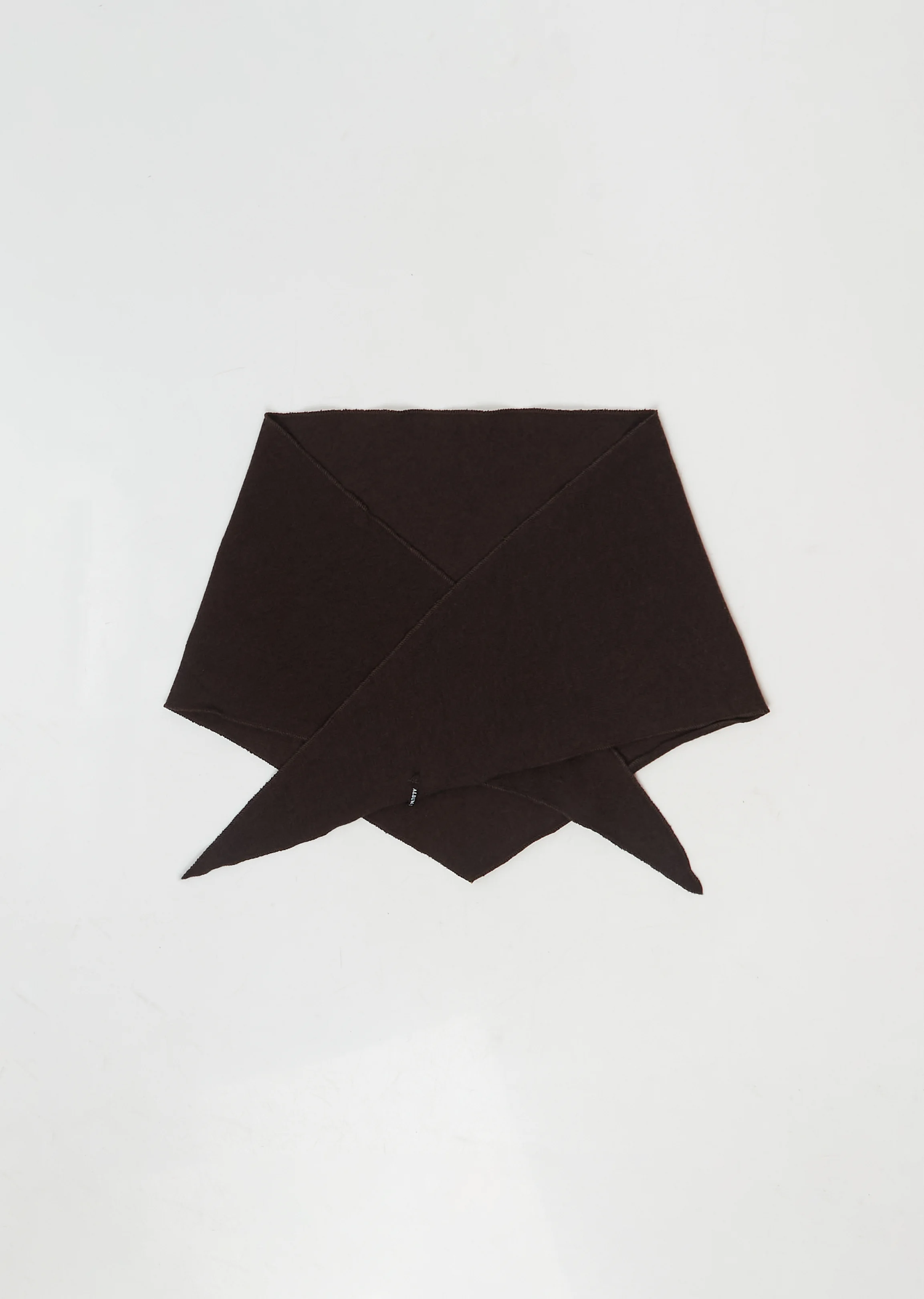 Heavy Jersey Scout Scarf — Brown - 1