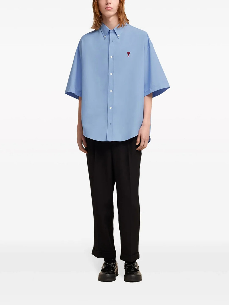 AMI Paris Boxy Fit Short Sleeve Shirt outlook
