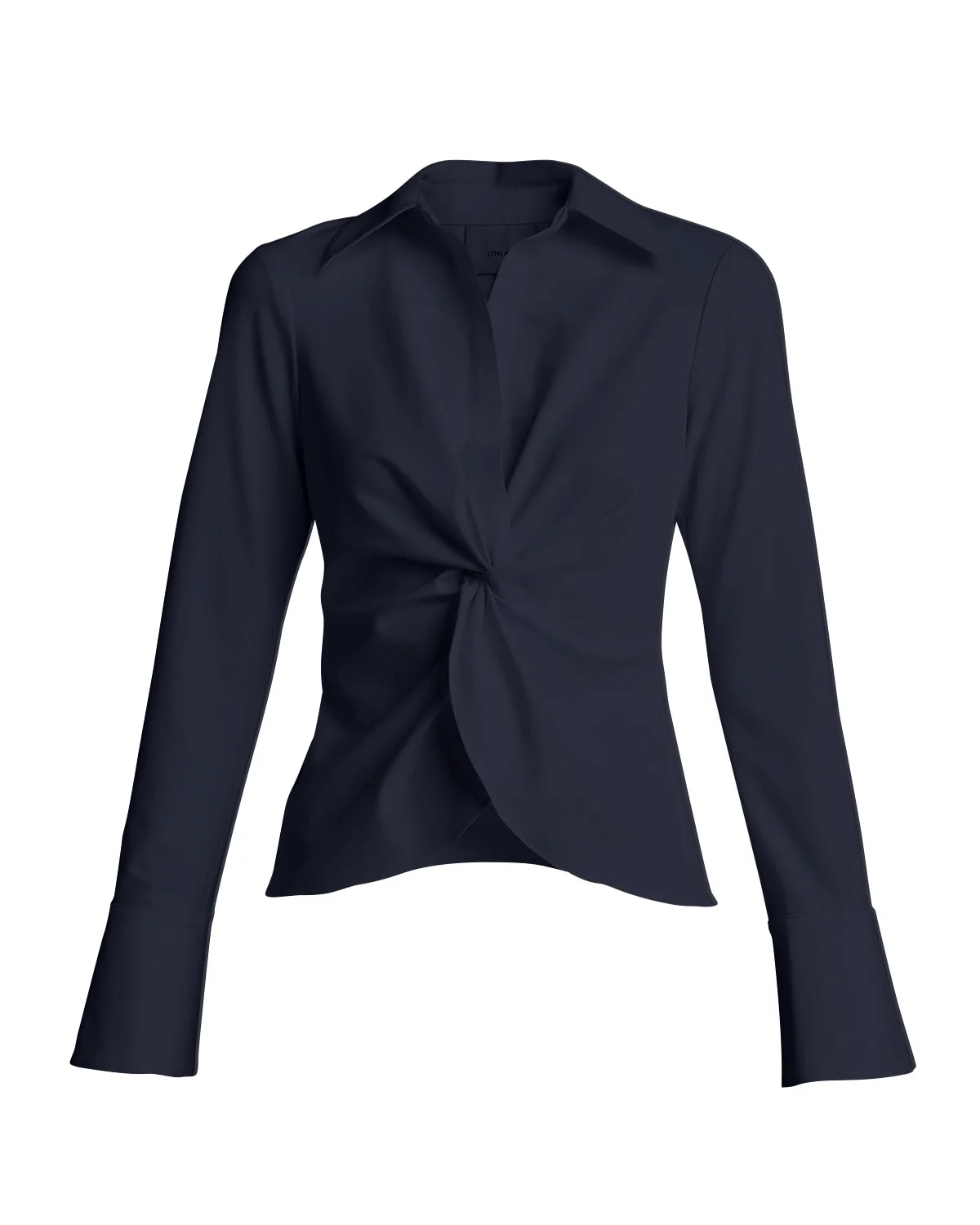 McKenna Long-Sleeve Collared Top - 1