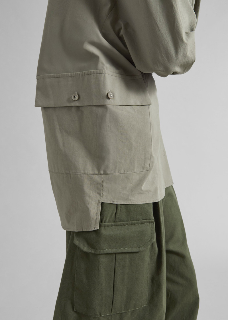 Sancey Cargo Pocket Shirt - Olive 4