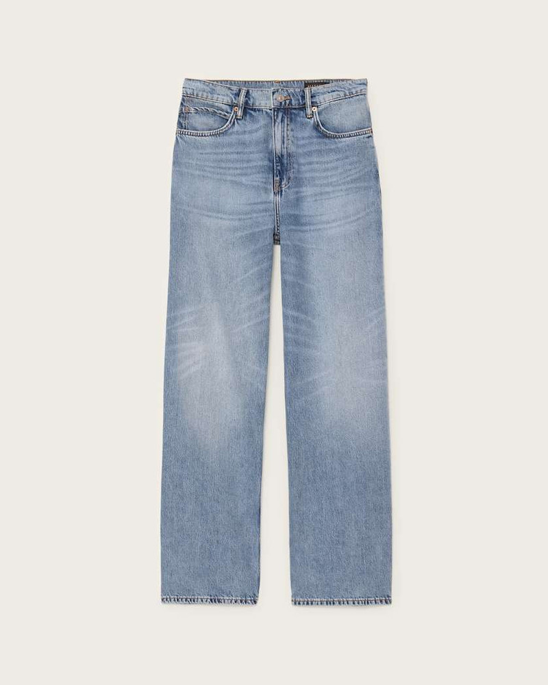 LENNY WIDE LEG DENIM JEANS 1