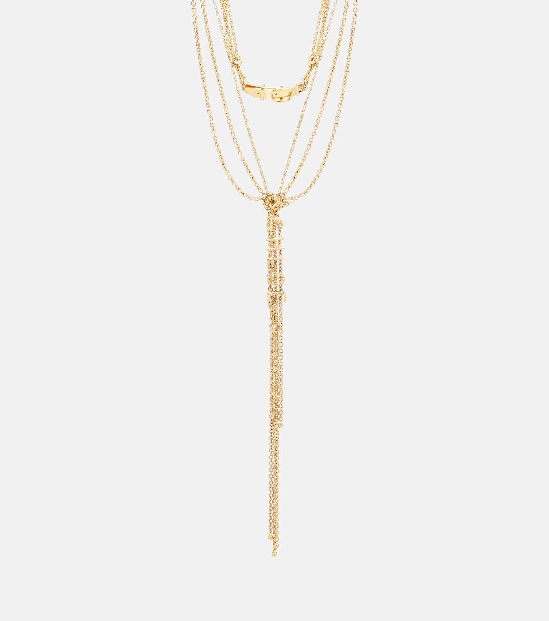 Laiton chain necklace - 1