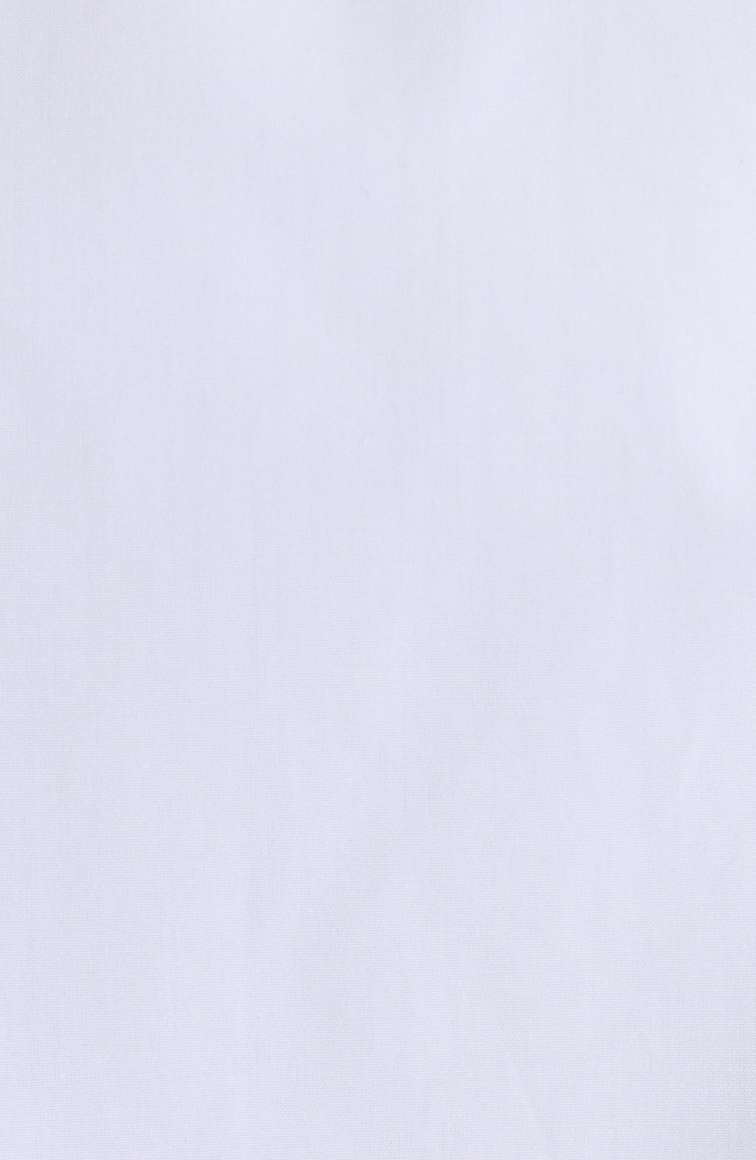 McQueen Cotton Poplin Button-Up Shirt in Optical White at Nordstrom - 5