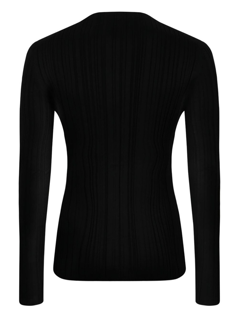 Dolce & Gabbana long-sleeve silk cardigan outlook