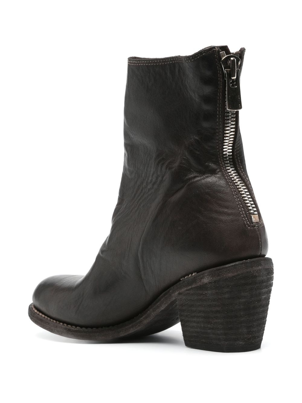 70mm leather boots - 3