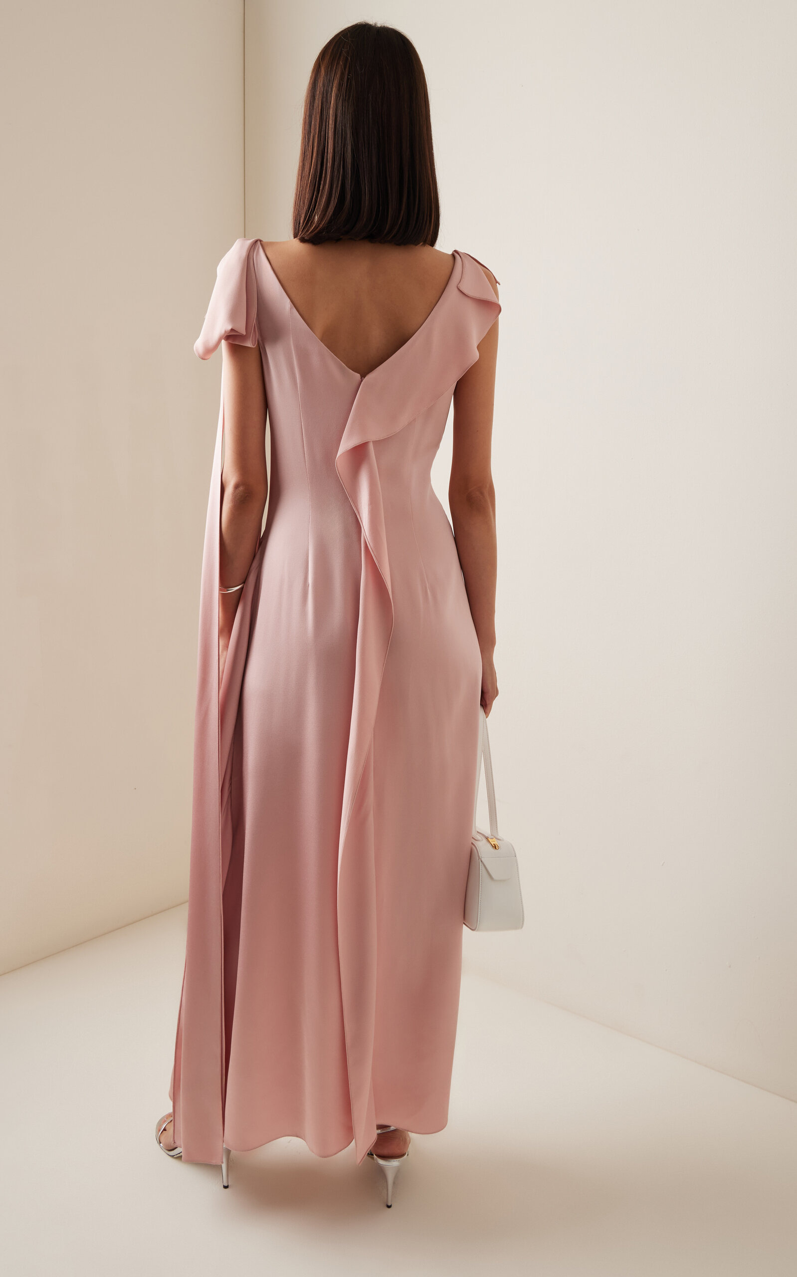 Sleeveless  Knit Midi Dress light pink - 4