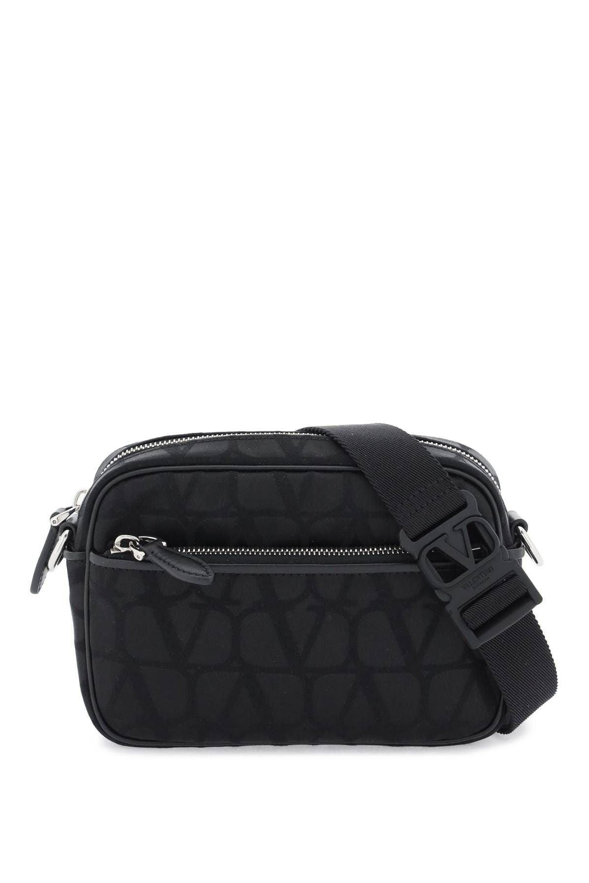 BLACK ICONOGRAPHE CROSSBODY BAG - 1