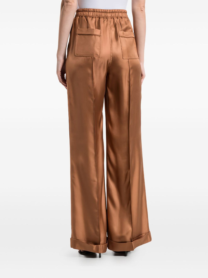 drawstring silk trousers 4