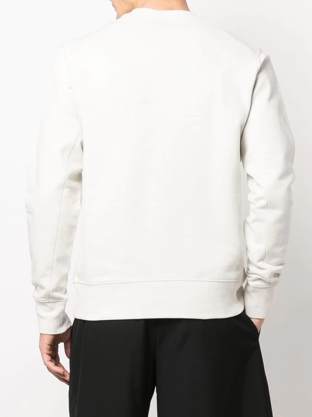 crew-neck cotton sweatshirt - 4