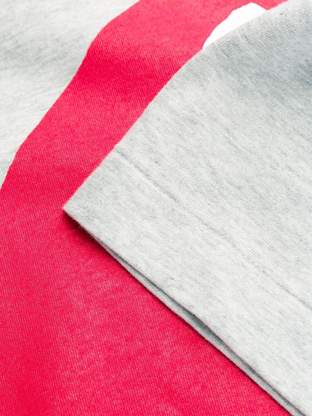 heart print crew neck T-shirt - 7