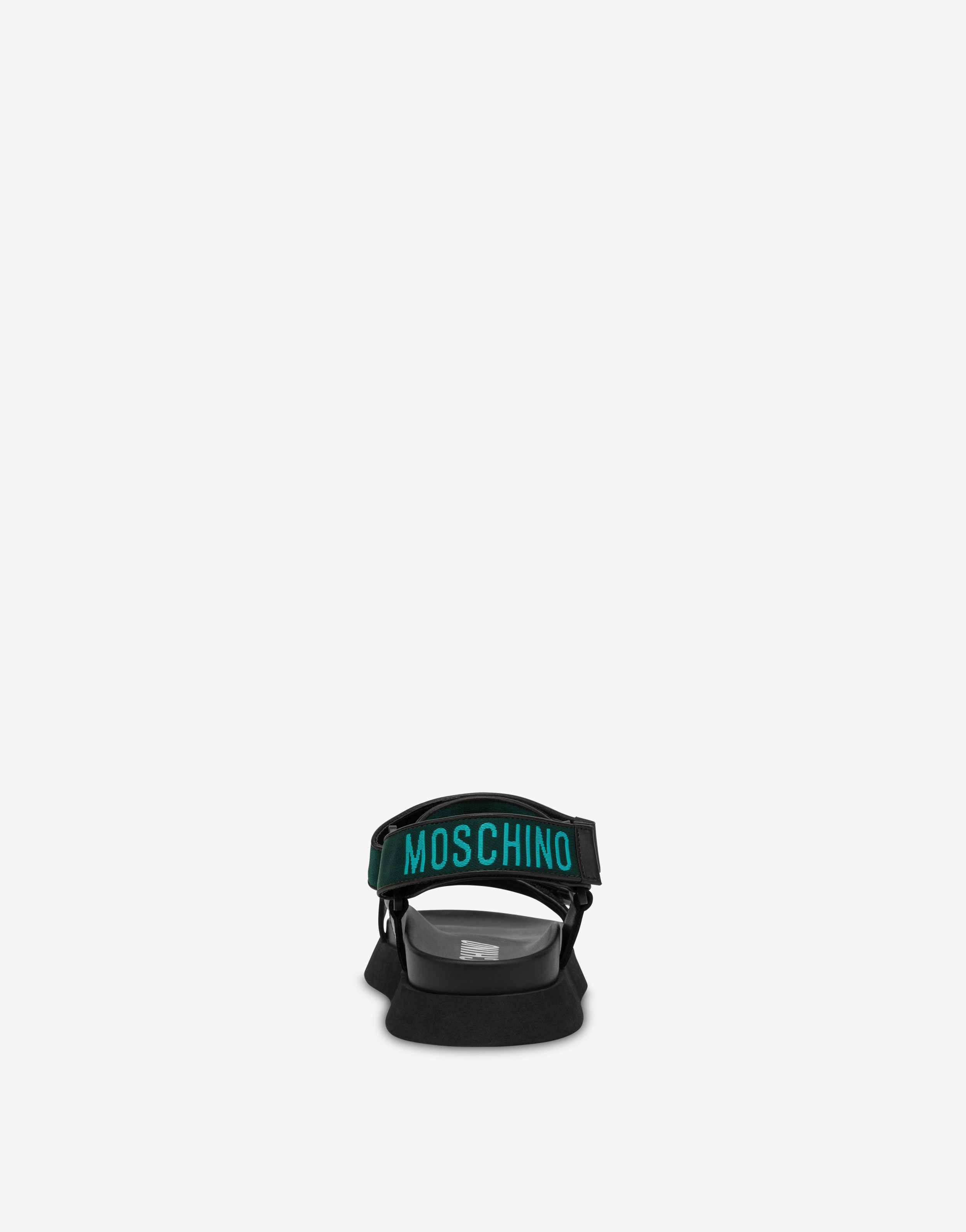 MOSCHINO LOGO SANDALS - 3