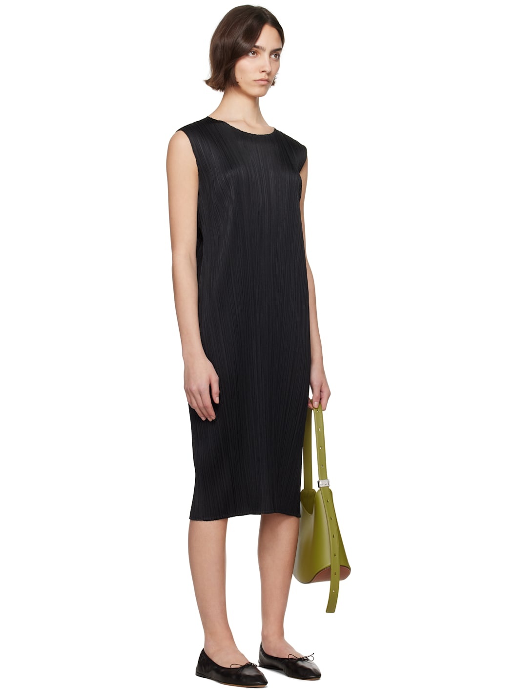 Black Monthly Colors April Midi Dress - 2