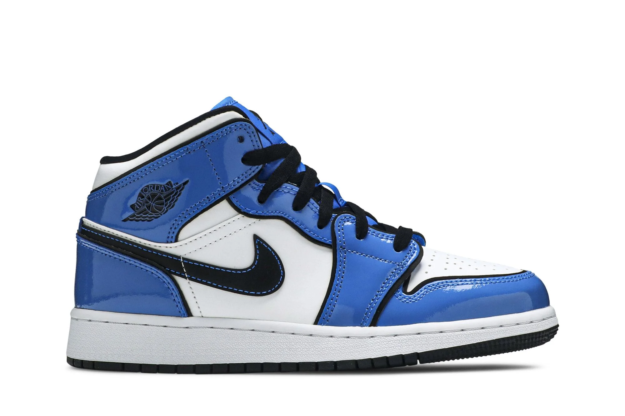 Air Jordan 1 Mid SE GS 'Signal Blue' - 1