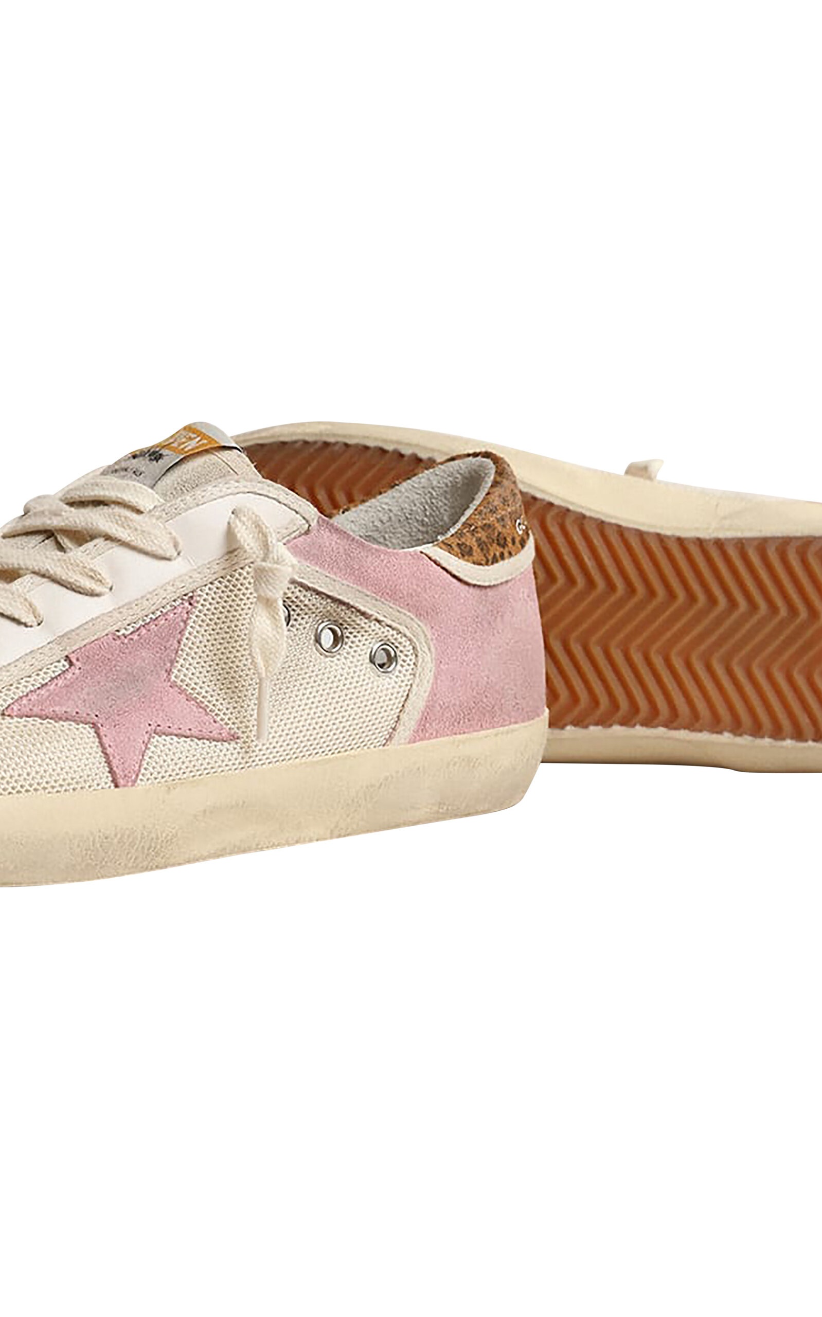 Super-Star Mesh, Suede Sneakers pink - 4