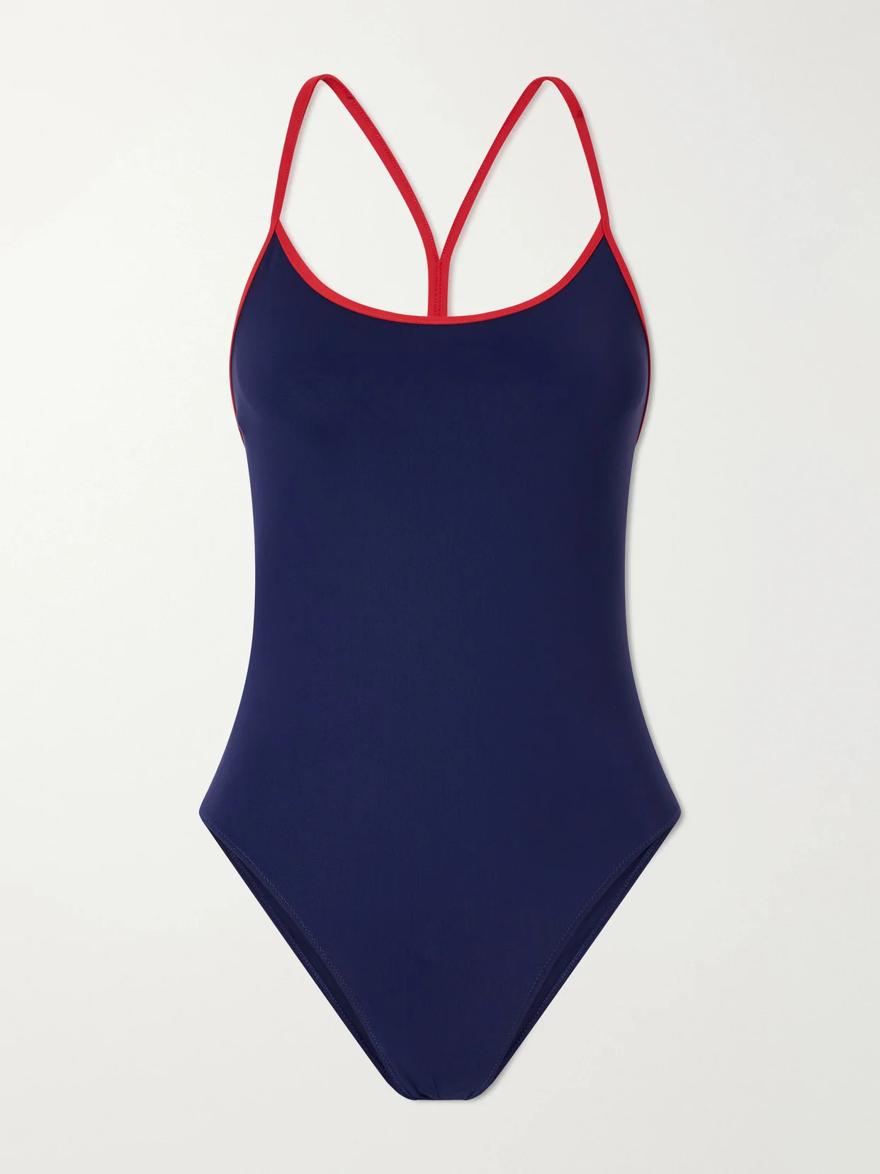 Racerback Stretch Swimsuit - 1