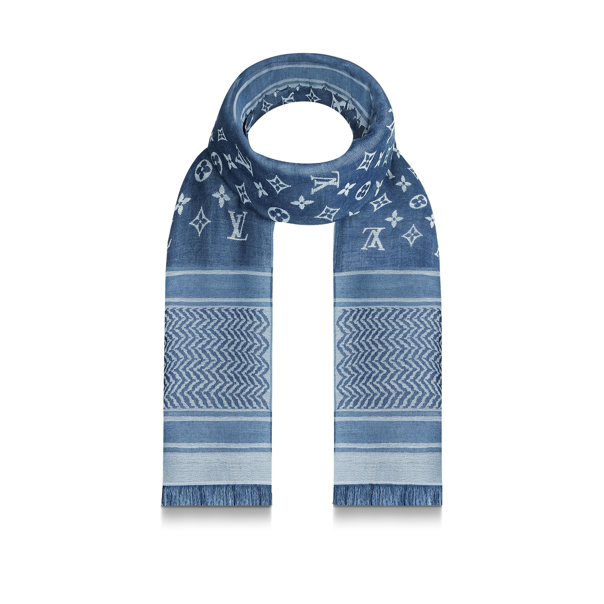 Monogram Keffieh Stole - 5