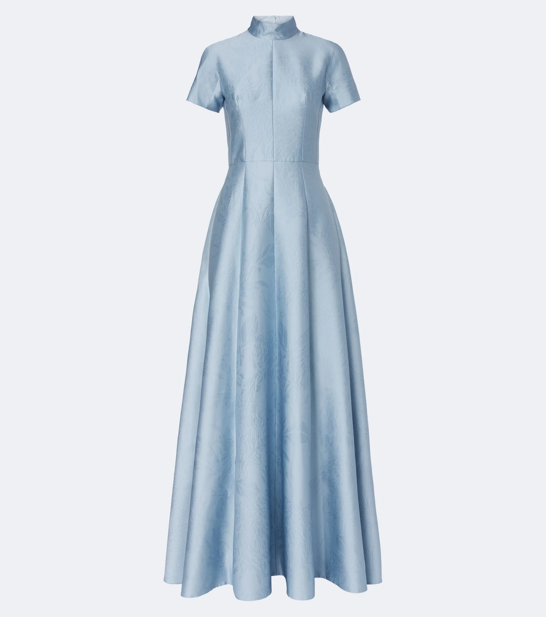 Malinda floral cloqué gown - 1