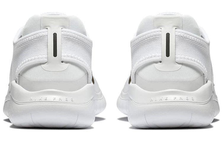 (WMNS) Nike Free RN 2018 'White Black' 942837-100 - 5