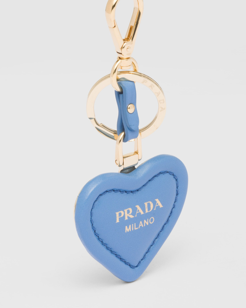 Prada Nappa leather key ring outlook