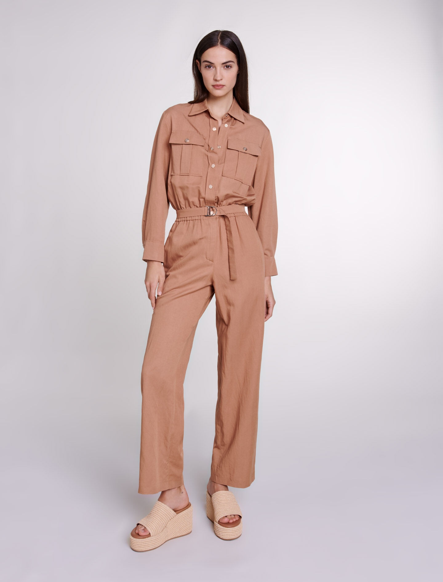 Linen blend trouser suit - 2