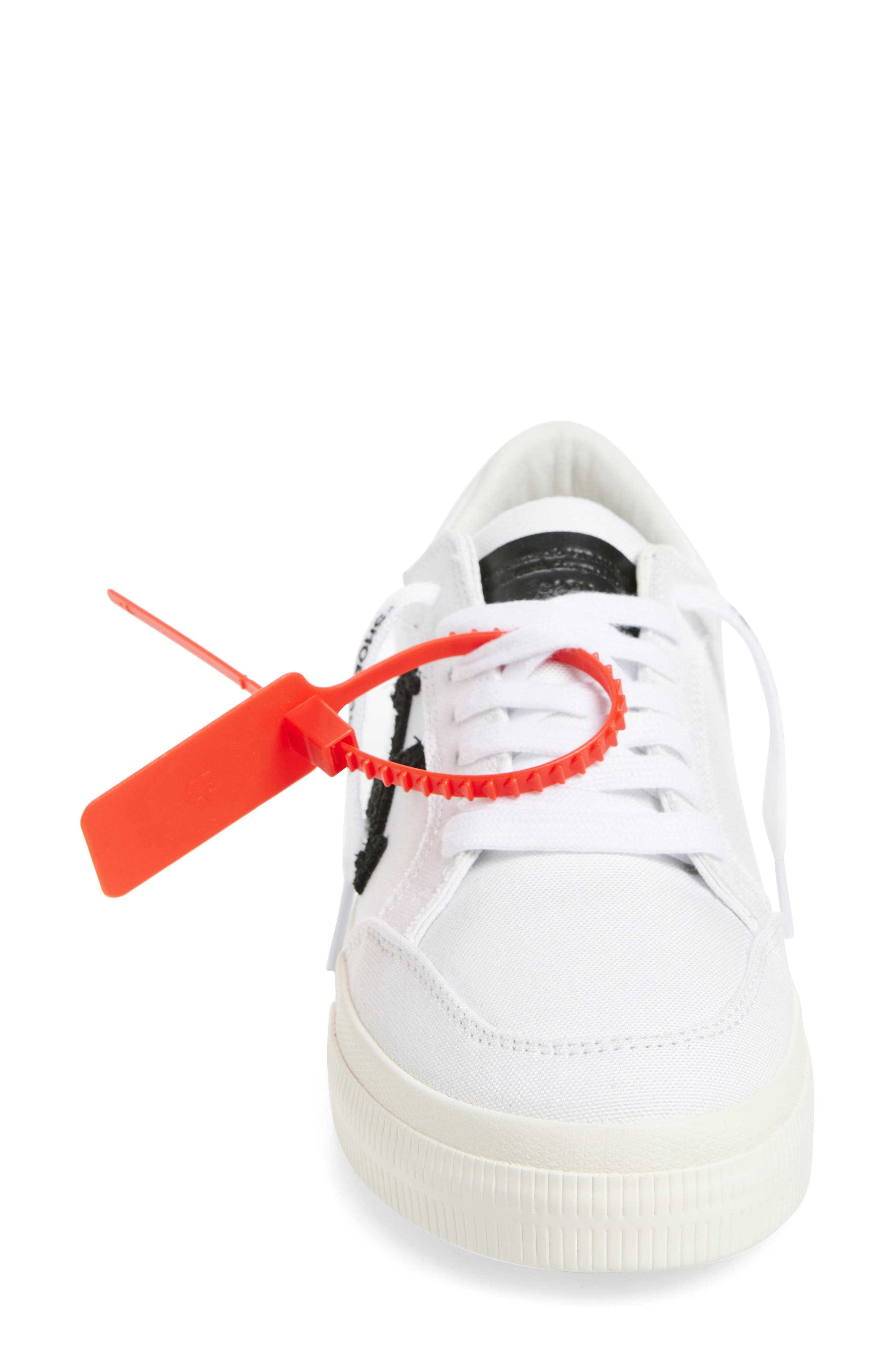Off-White New Vulcanized Low Top Sneaker in White - 4