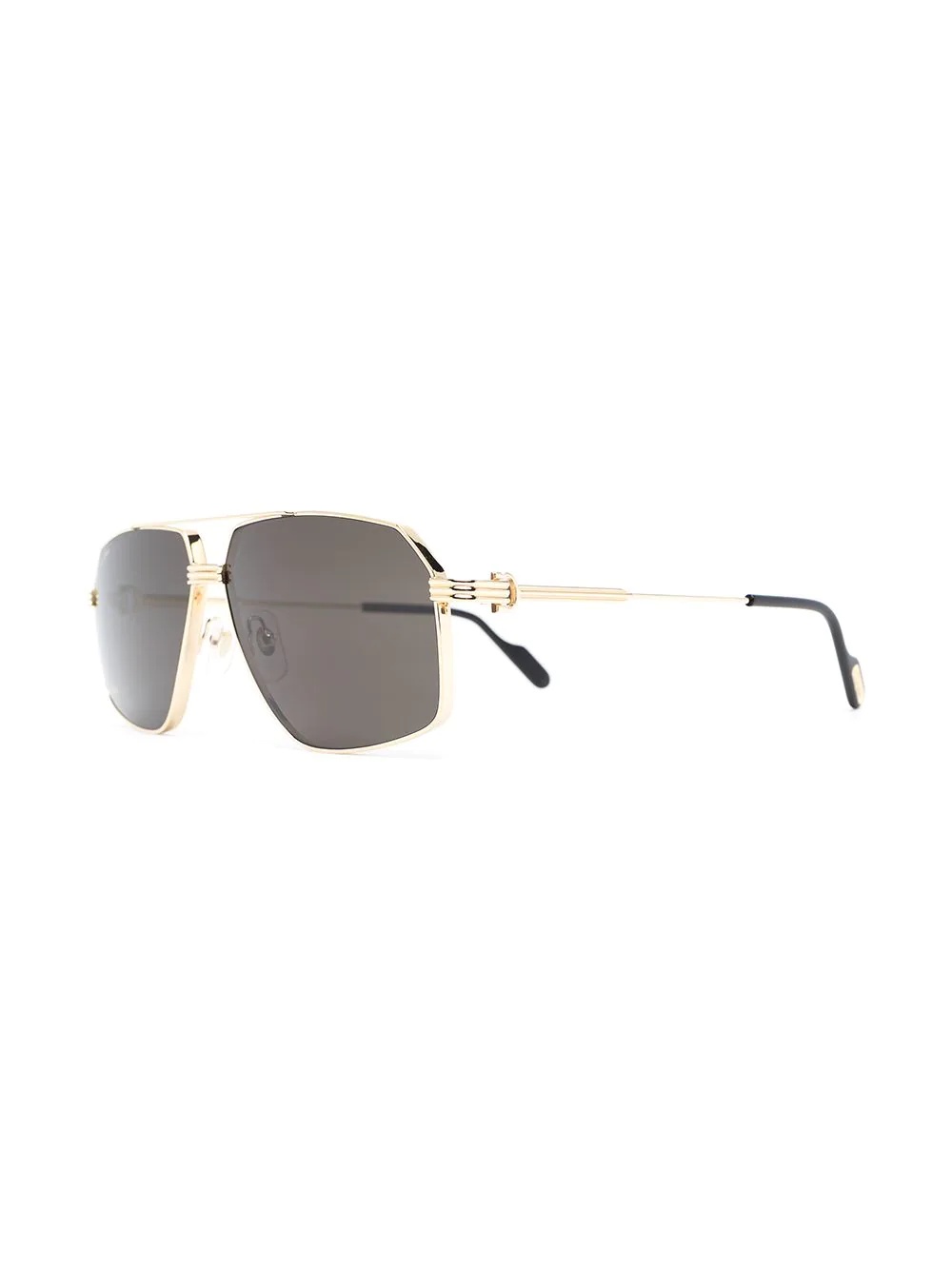 aviator-frame sunglasse - 2