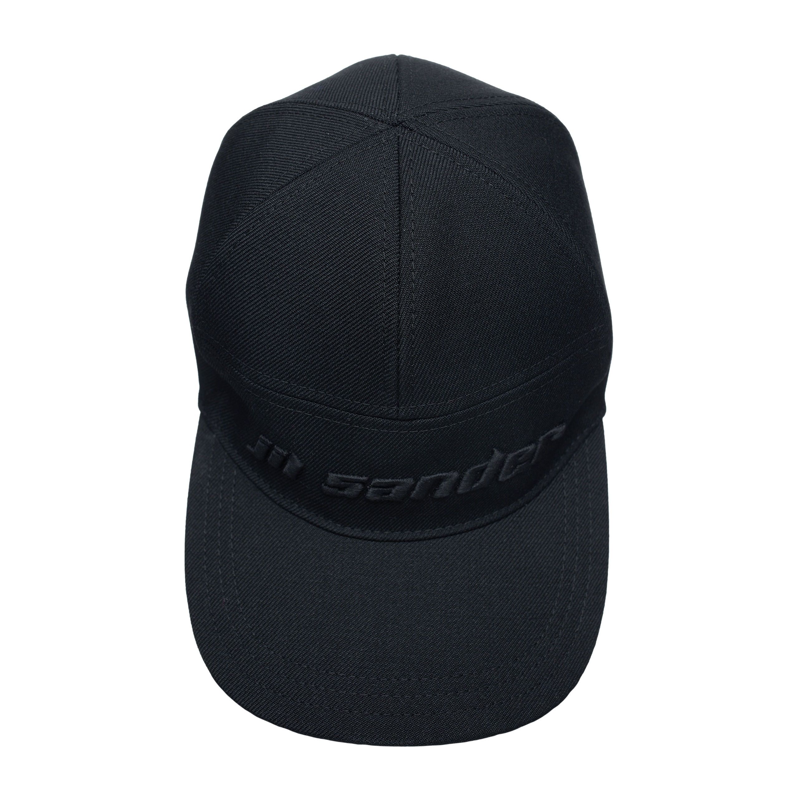 BLACK WOOL CAP - 3