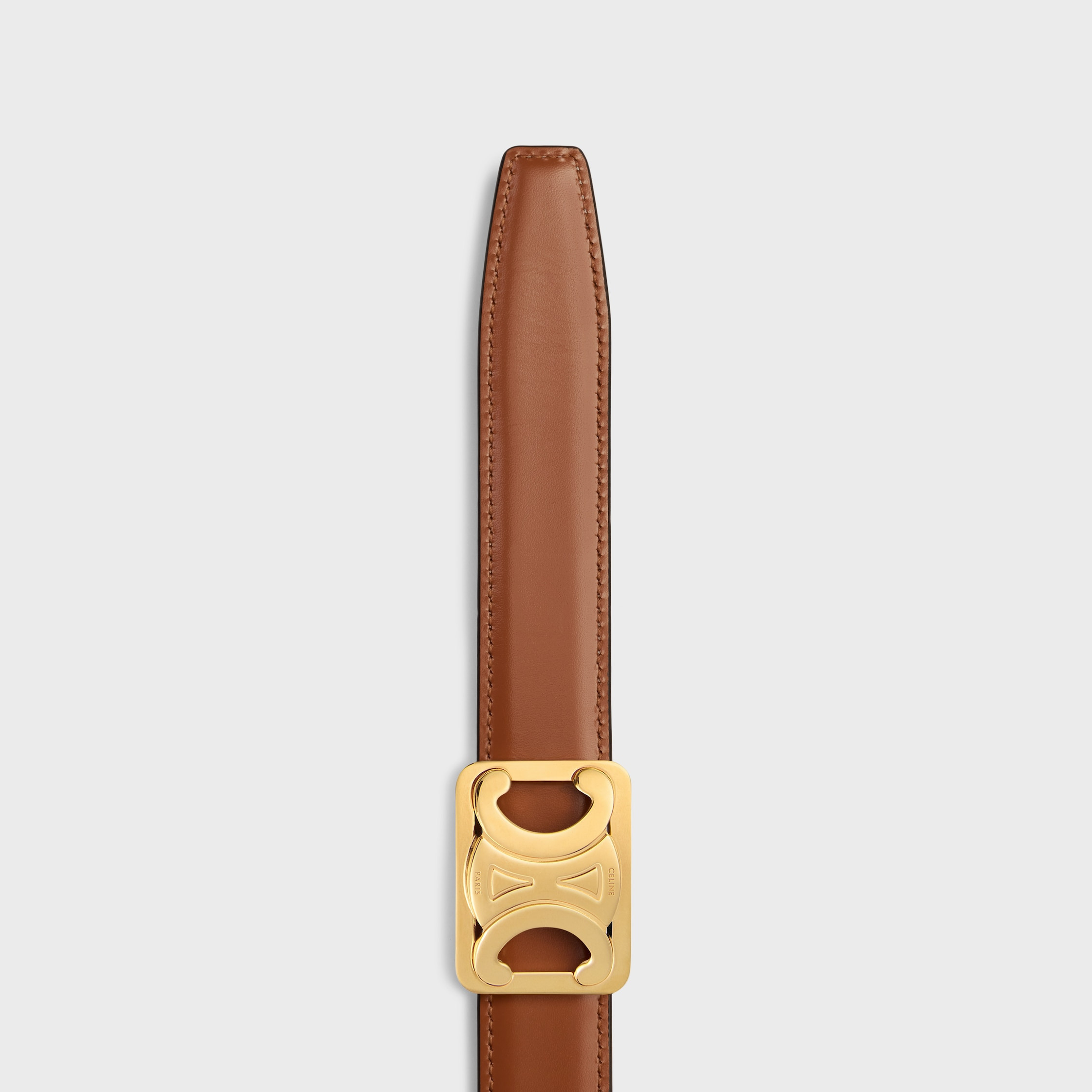MEDIUM REVERSIBLE FRAMED TRIOMPHE BELT IN TAURILLON - 5