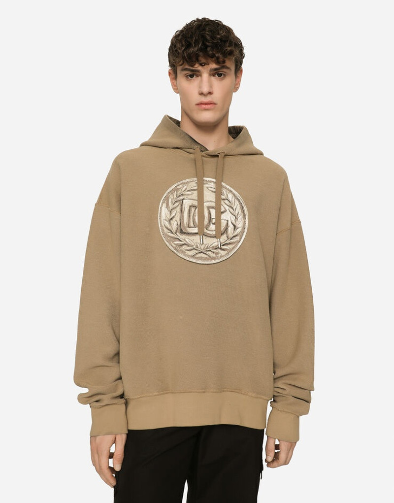 Coin print inside-out jersey hoodie 4