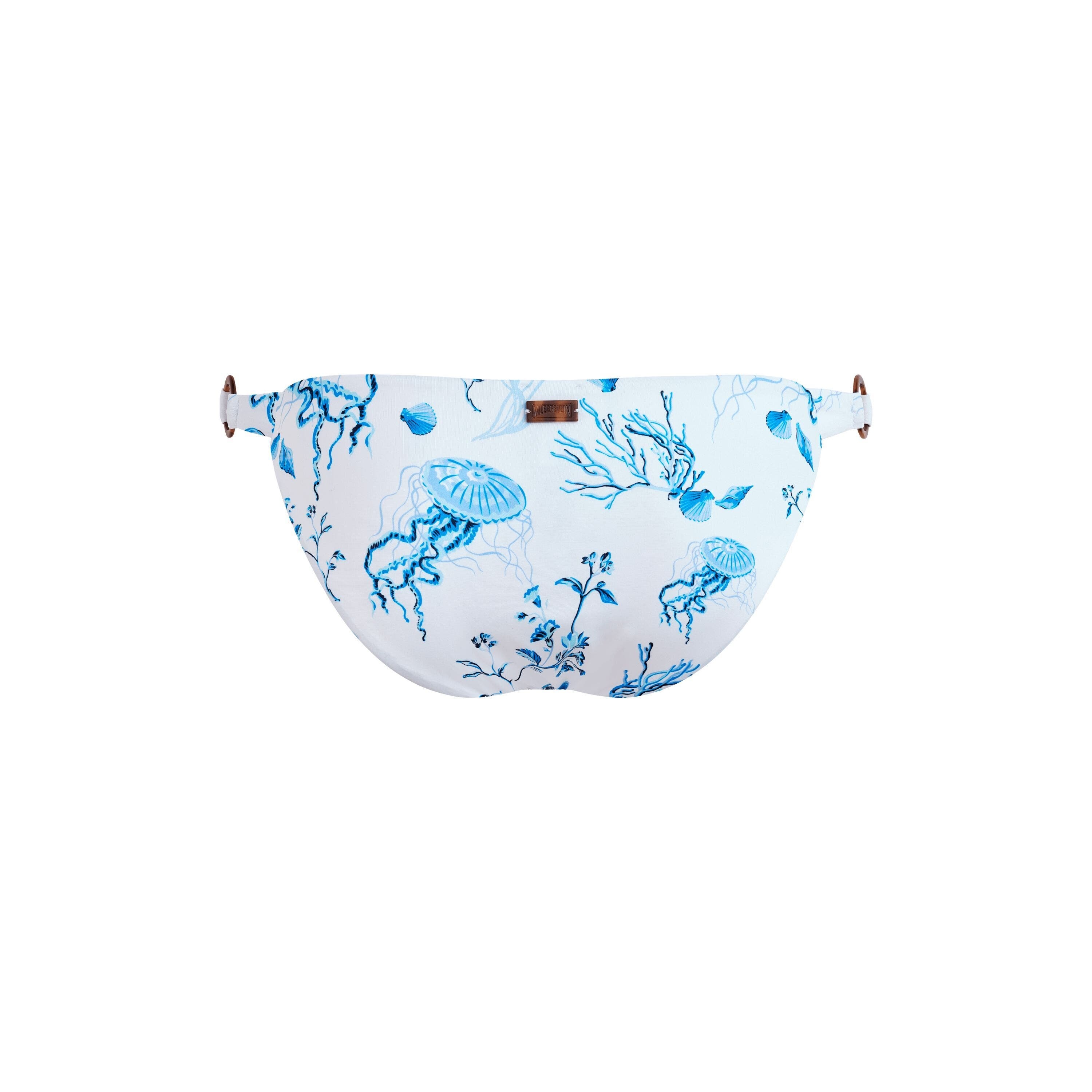 Vilebrequin Mini brief Bikini Bottom Medusa and Shells in White at Nordstrom - 2