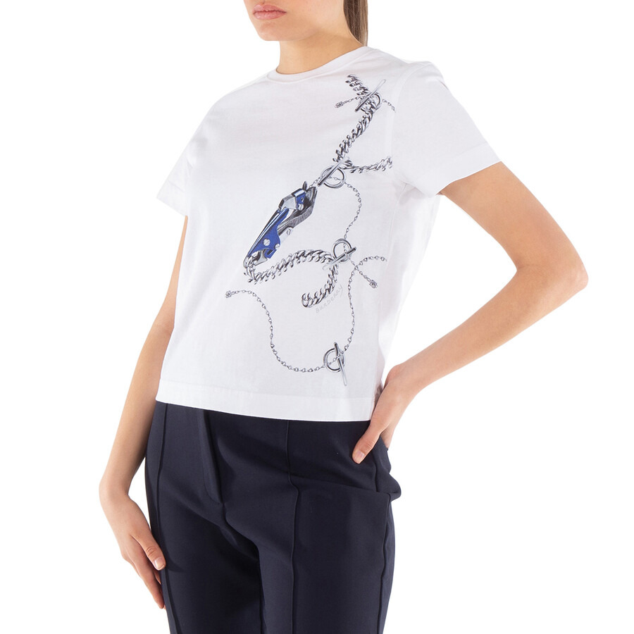 Burberry Knight-Print Cotton T-Shirt - 2