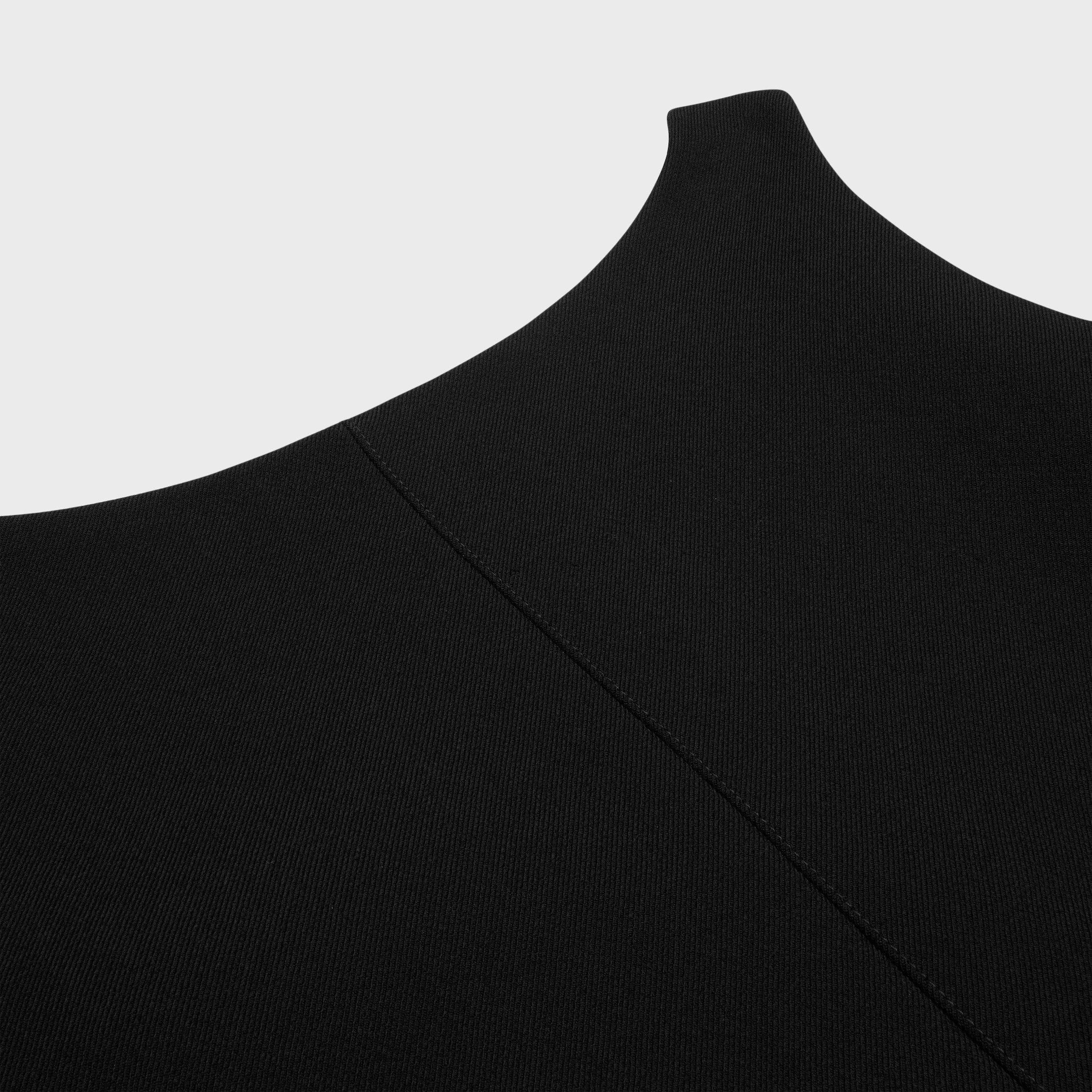 pencil dress in gauffered double wool - 3