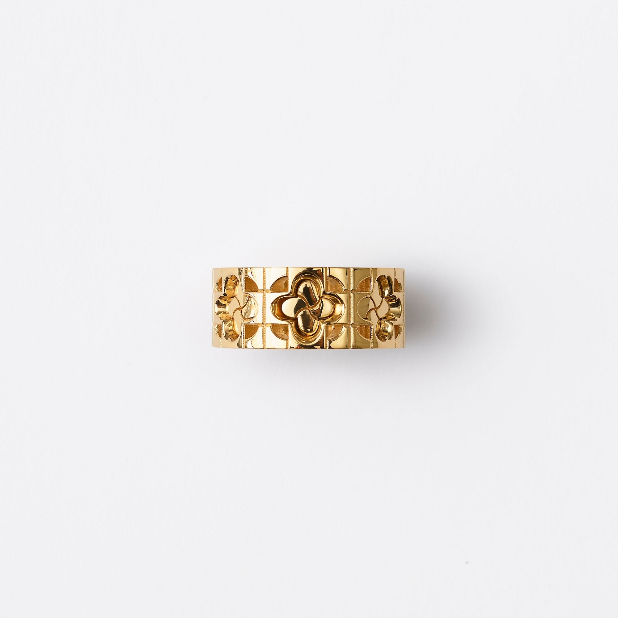 Gold-plated Rose Ring - 1