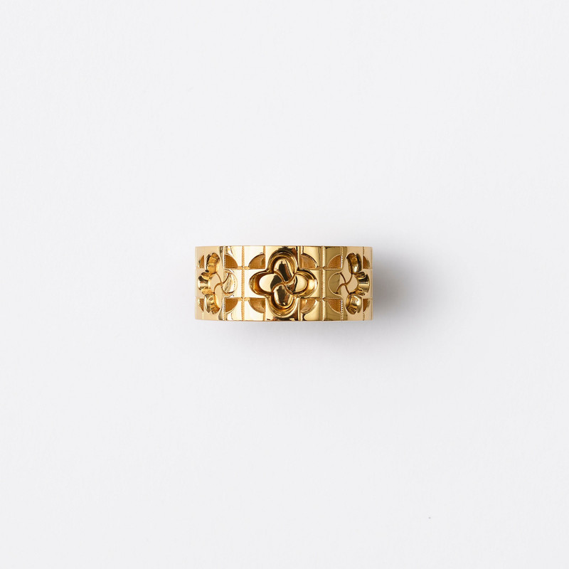 Gold-plated Rose Ring 1