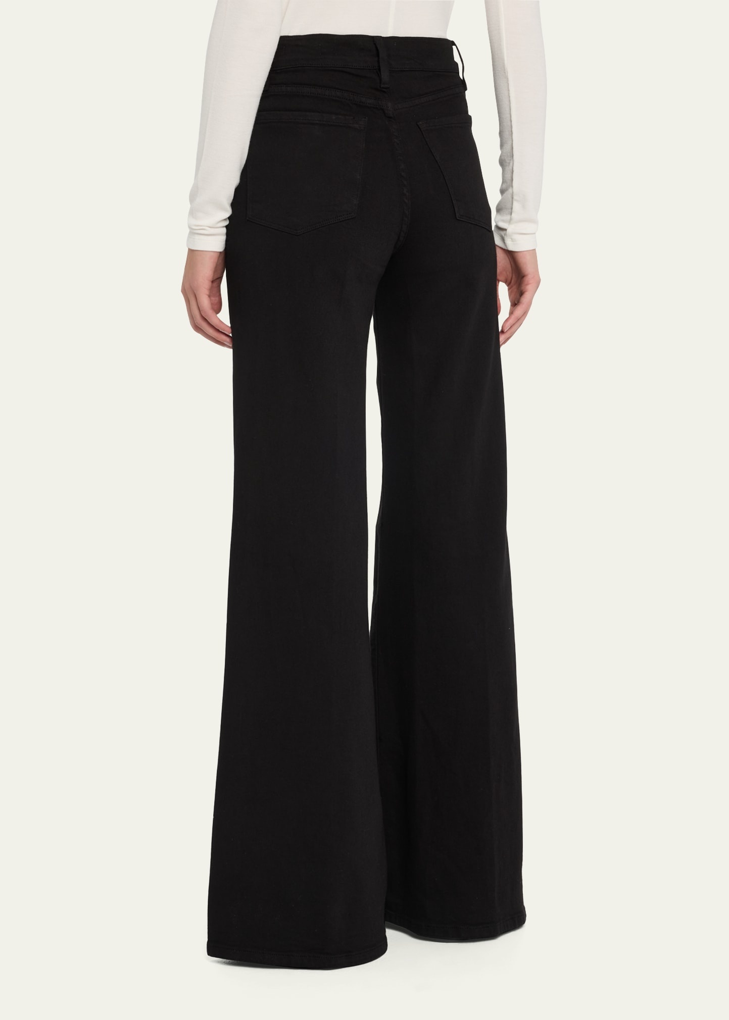 Le Palazzo High-Rise Wide-Leg Pants - 3